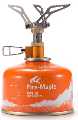 Портативная титановая газовая горелка. Fire-Maple Hornet